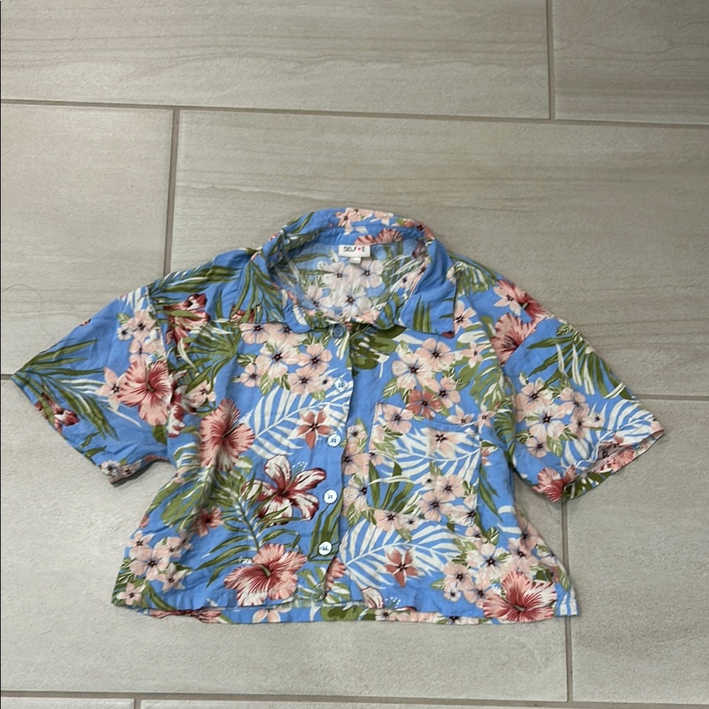 Floral Hawaiian Shirt